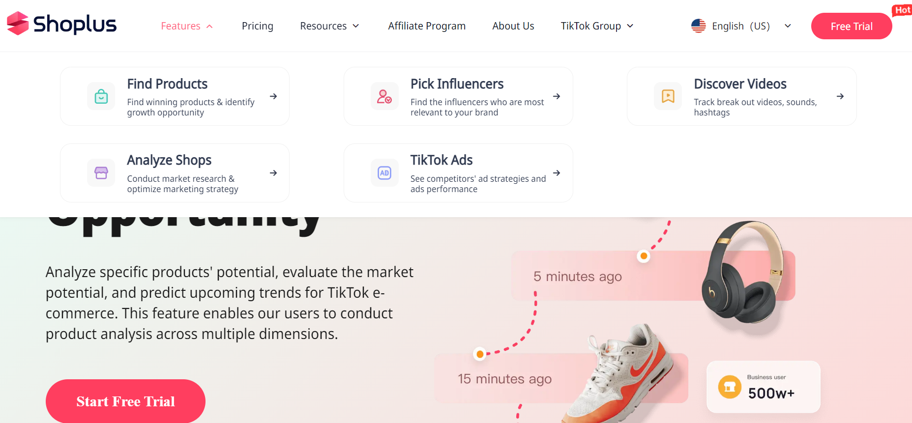 TikTok analytics tracker