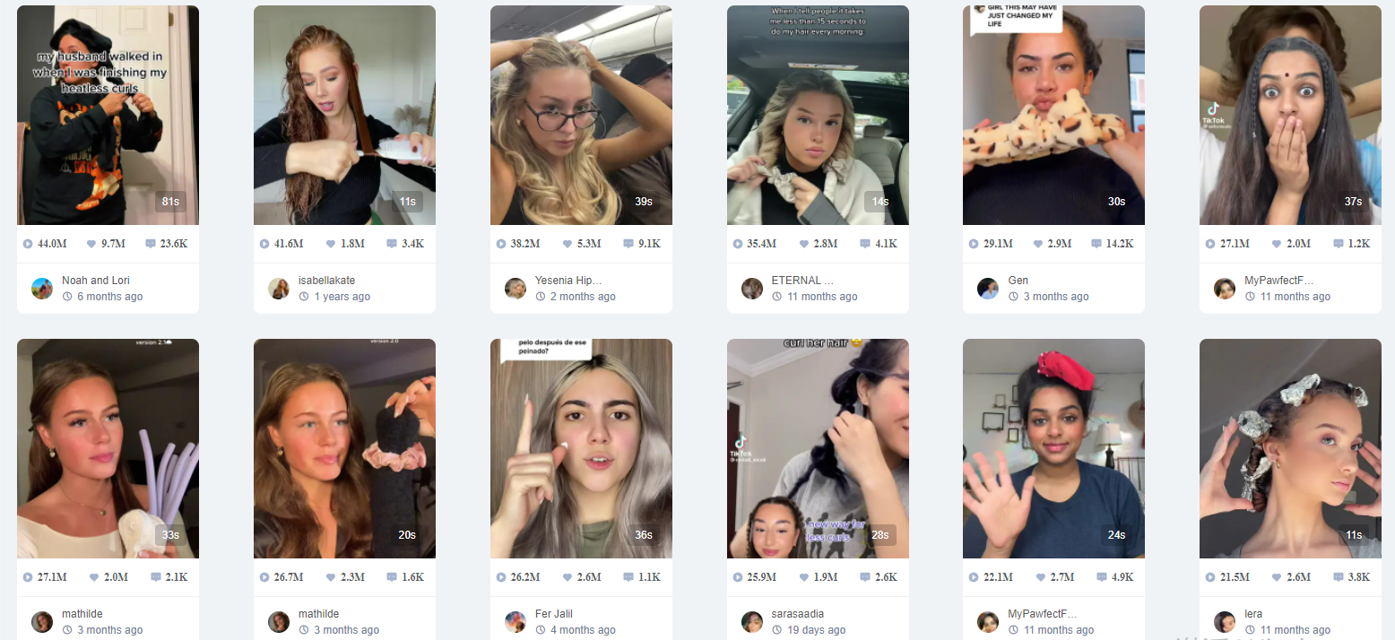 TikTok Hashtags Analytics